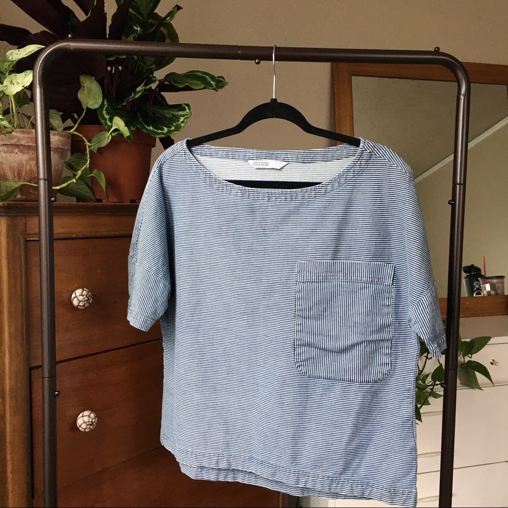 Zara | Size M | Striped Top